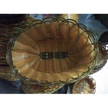 Hot vender plástico pão cesta; Cesta de frutas de plástico; Cesta de armazenamento de plástico